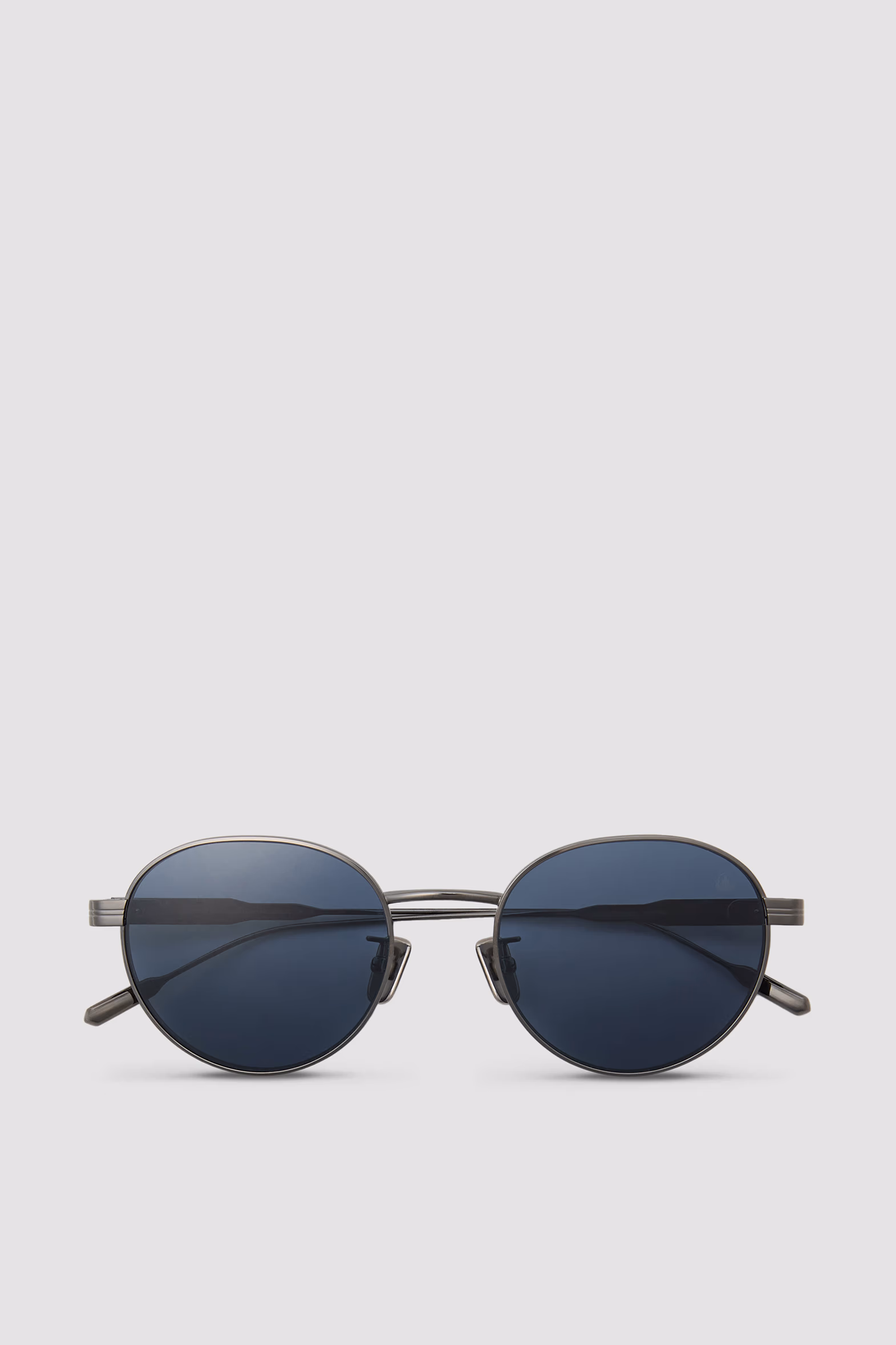 Subtila Round Sunglasses Gunmetal Grey Moncler 0
